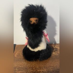 handmade Inuit or Alaskan doll